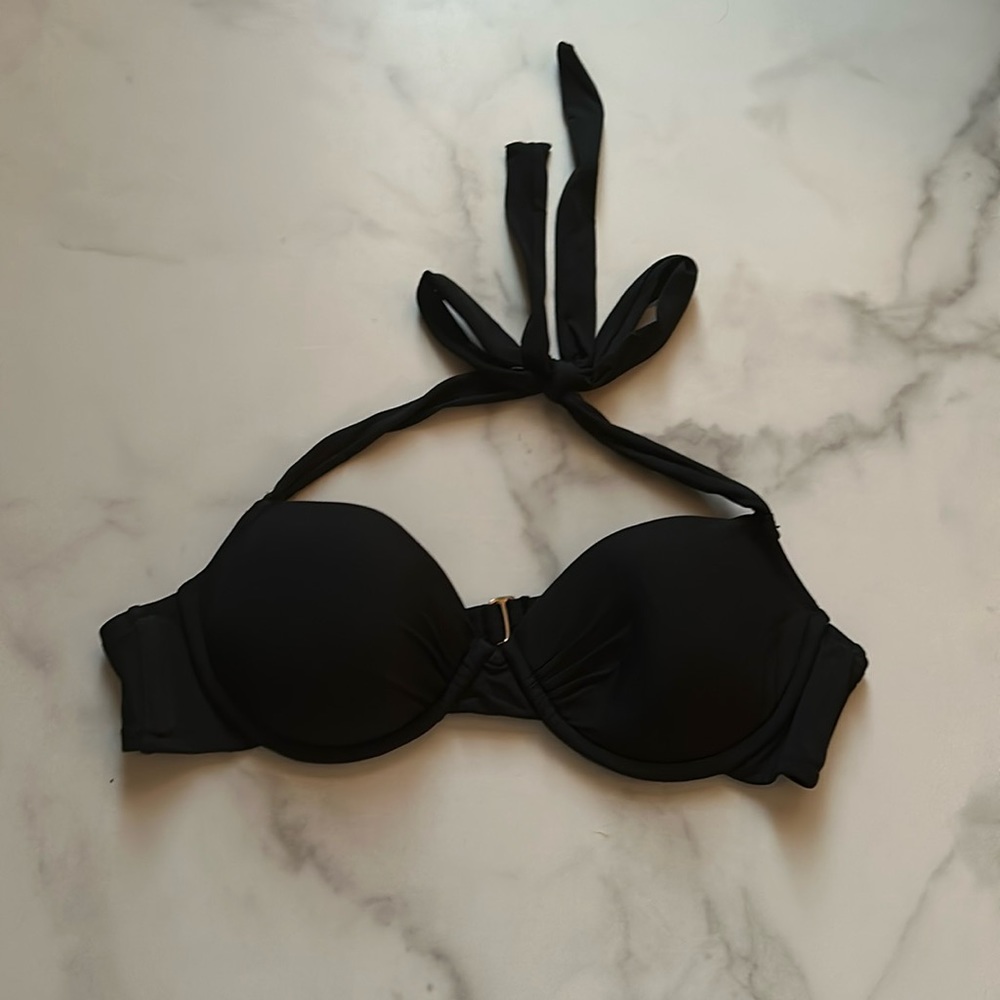 Anthropologie Mix-and-Match Halter Top BLACK M